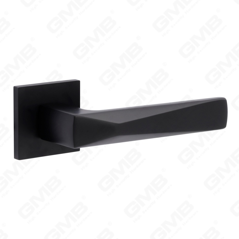 New Modern House Decoration Aluminum Door Handle on Round Rosette