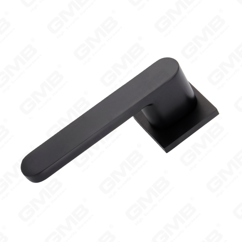 New Modern House Decoration Aluminum Door Handle on Round Rosette