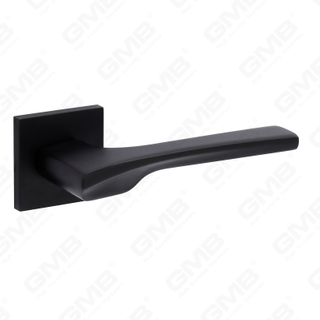 New Modern House Decoration Aluminum Door Handle on Round Rosette