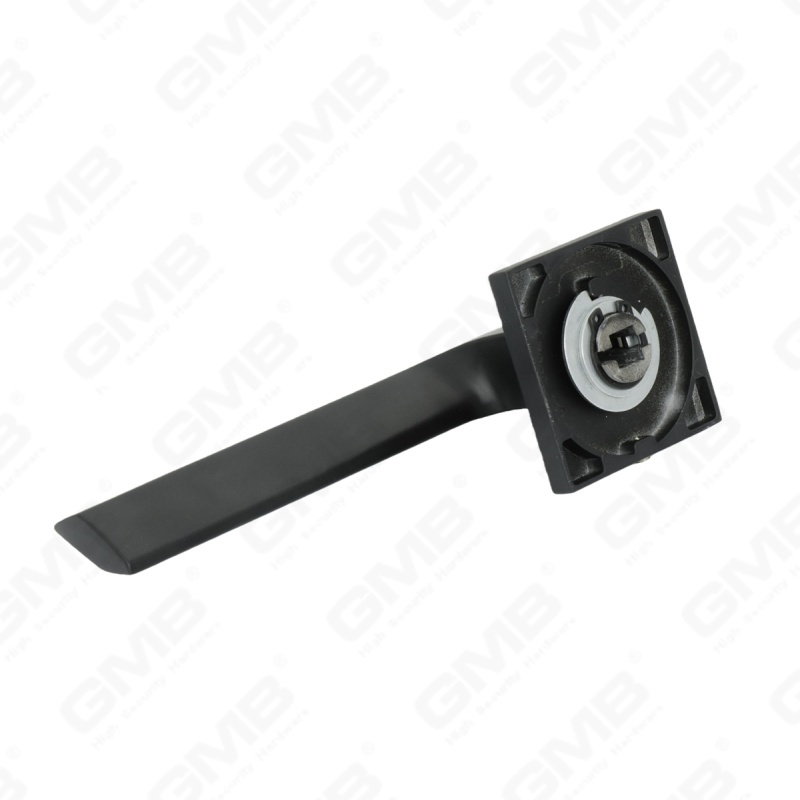 New Modern House Decoration Aluminum Door Handle on Round Rosette