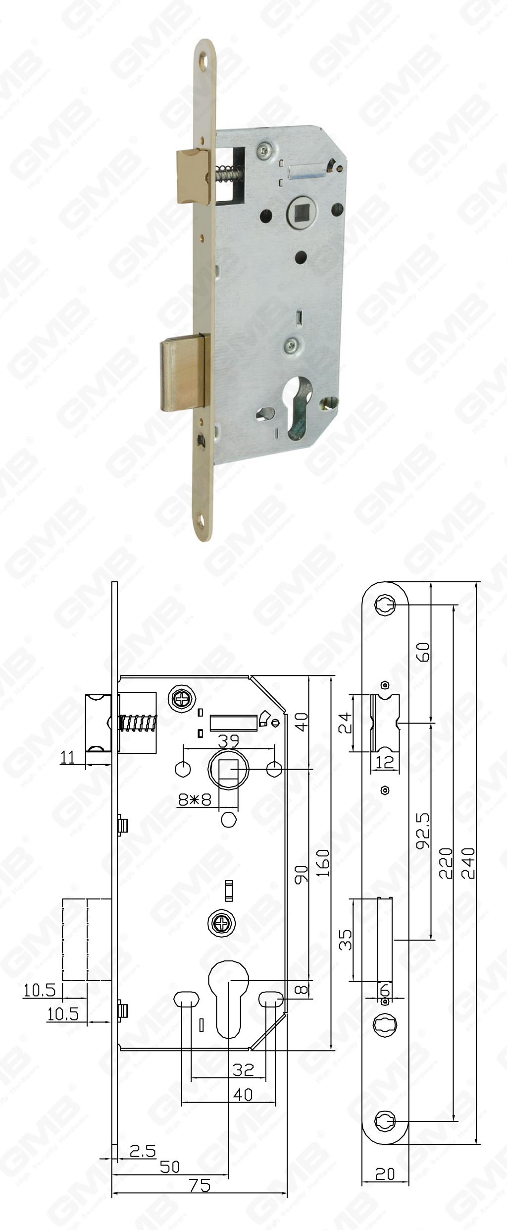 02 Mortise Lock_5090C-78
