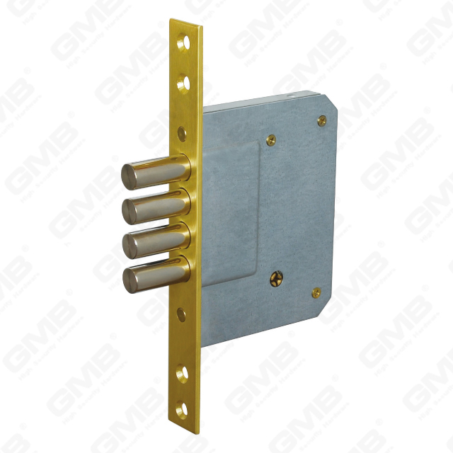 High Security Mortise Door lock Steel deadbolt cross key hole Lock Body (102A)