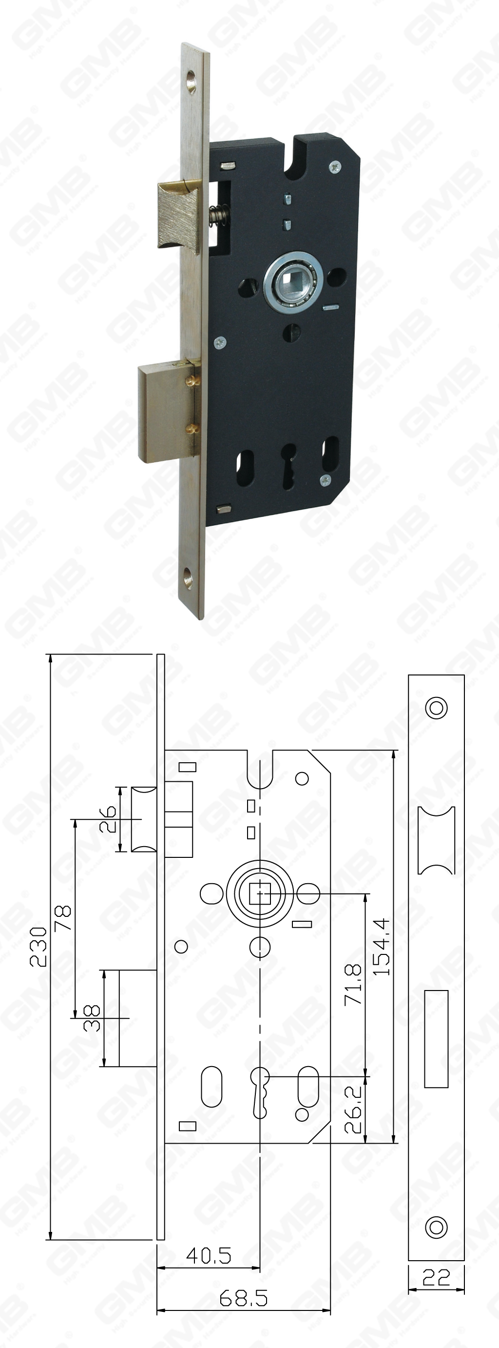 02 Mortise Lock第二部分_9010BK-N-16