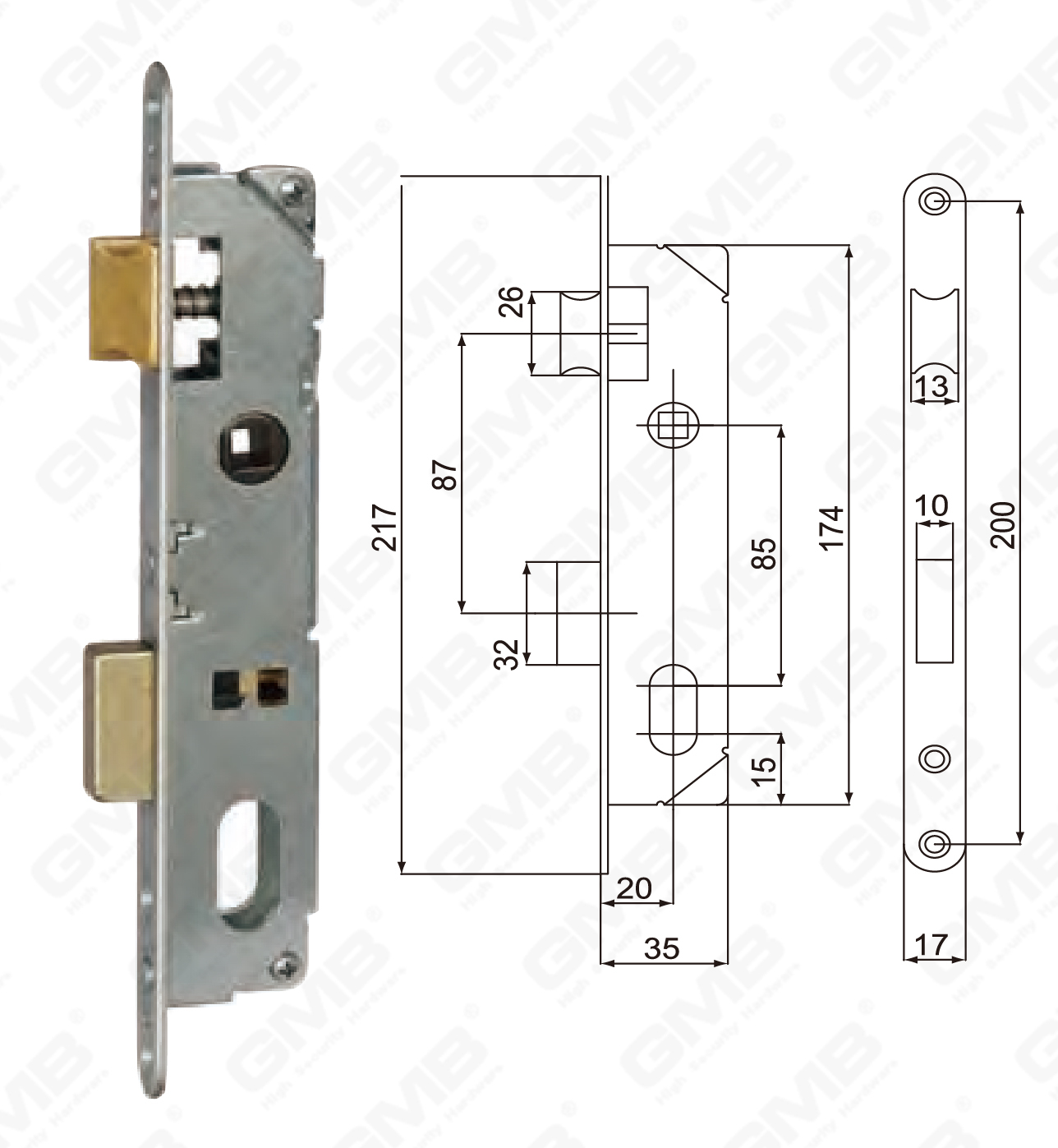 03 Narrow Lock_361-20LO-100