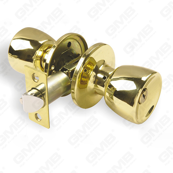 Modern Style ANSI Standard Tubular Knob Lock Square Drive Spindle Key Tubular Knob Lock (6111PB-ET)
