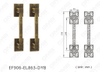 Luxury Outside Door Big Zinc Alloy Classic Pull Handle for Slider Door (EF906-EL863-DYB)