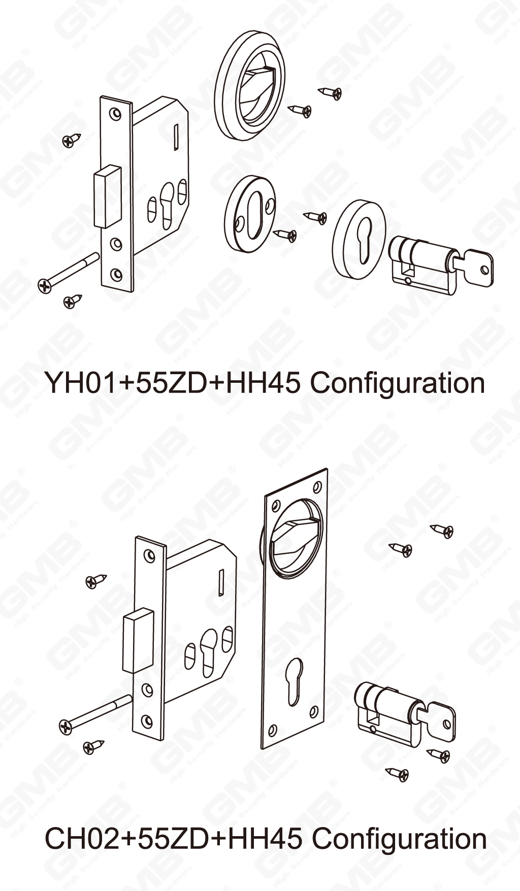 04 Stainless steel lock_55ZD-32