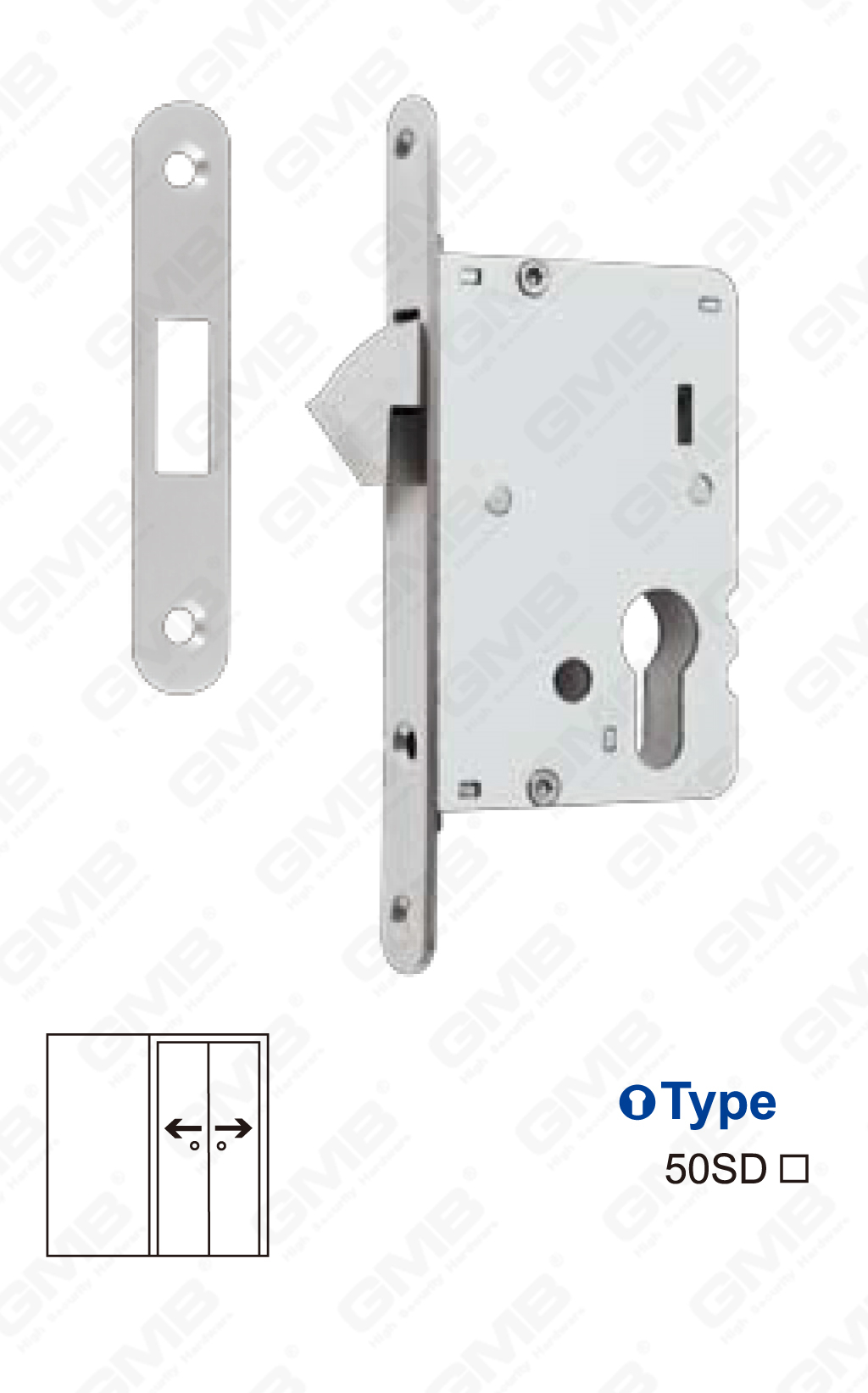 04 Stainless steel lock_50SD-45