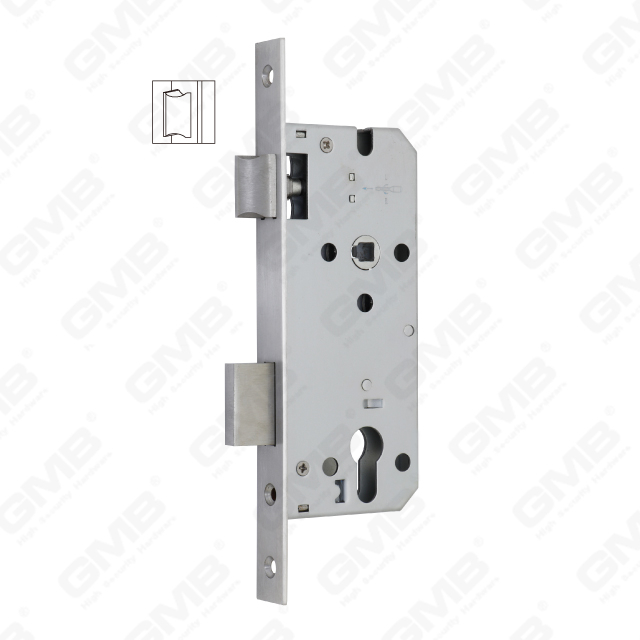 High Security Stainless Steel Mortise Door cylinder hole Lock Body For wooden or steel doors (85Z Series)