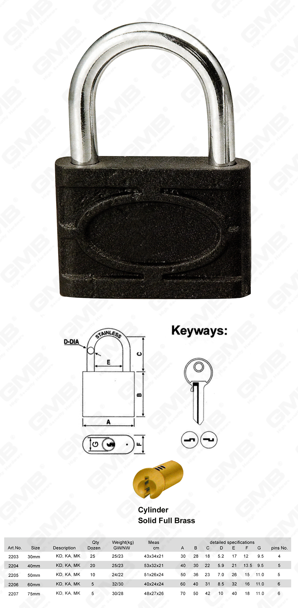 挂锁网站图1_【002-B】THIN TYPE CAST IRON PADLOCK-10