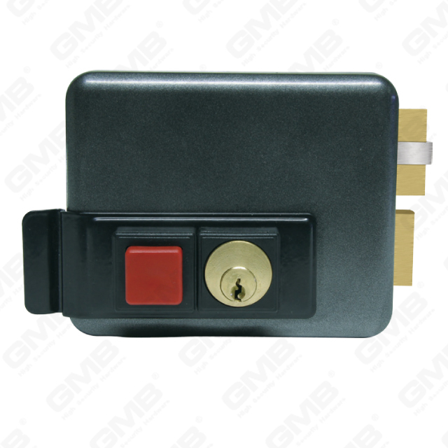 Security Nigh Latch Lock Deadbolt Electronic Control Rim Lock Rim Cylinder Lock (D013 L/R)