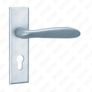 Oxygenate Aluminium Door Handle on Plate Plate Door Handle (G393-G56)