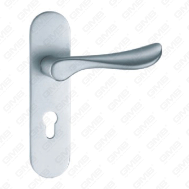Oxygenate Aluminium Door Handle on Plate Plate Door Handle (G402-G80)