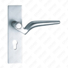 Oxygenate Aluminium Door Handle on Plate Plate Door Handle (G401-G81)