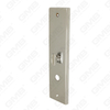 Brass Handles Wooden Door Hardware Handle Lock Door Handle on Plate for Mortise Lockset (B-PM91-SC)