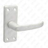 Oxygenate Aluminium Door Handle on Plate Plate Door Handle (31044)