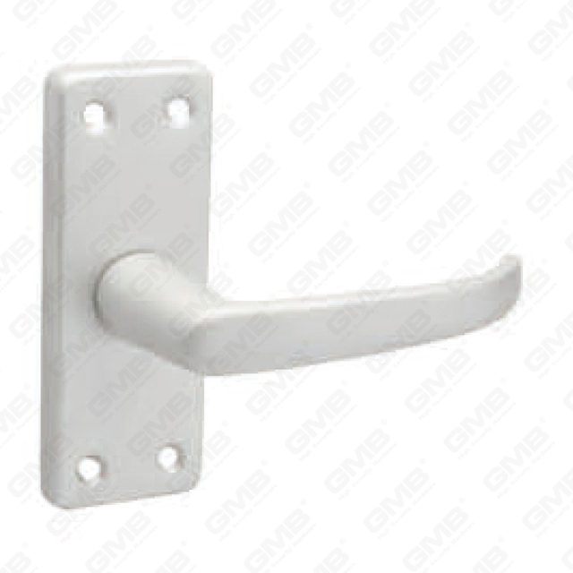 Oxygenate Aluminium Door Handle on Plate Plate Door Handle (31044)