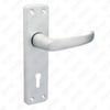 Oxygenate Aluminium Door Handle on Plate Plate Door Handle (31022)