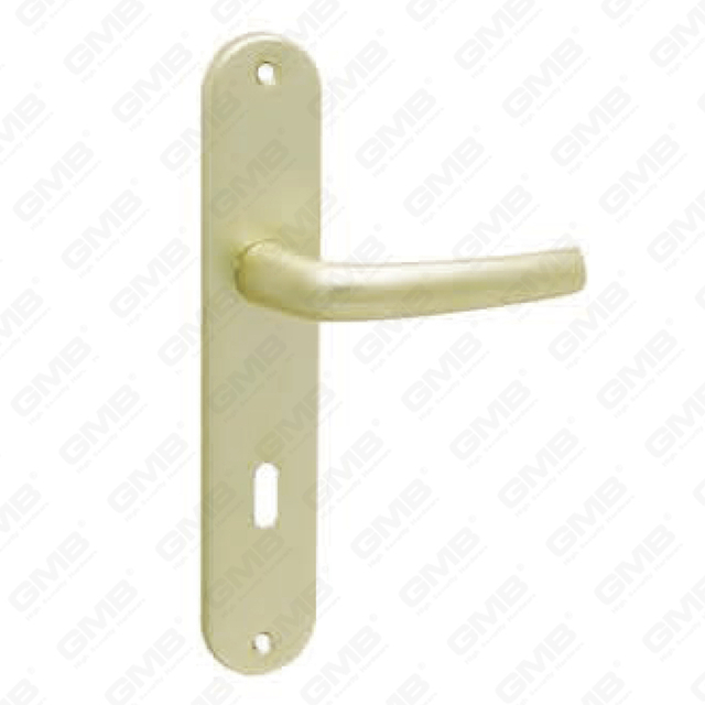 Oxygenate Aluminium Door Handle on Plate Plate Door Handle (21803)