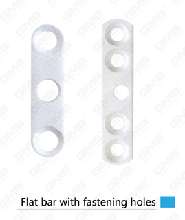 flat bar with fastening holes
