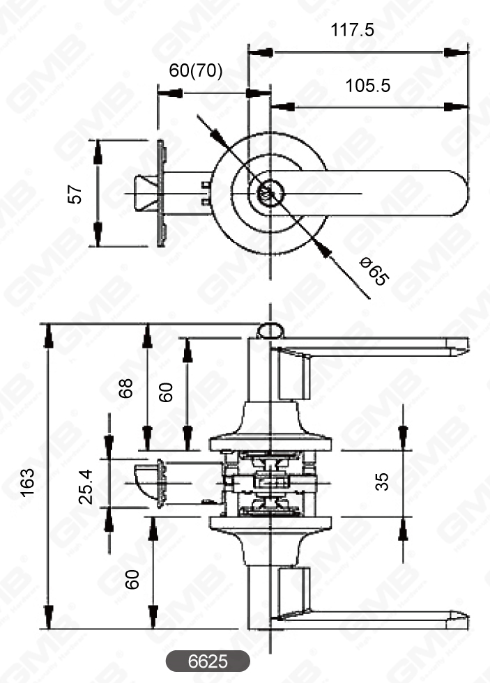 03 Tubular Lever Lock Series-38