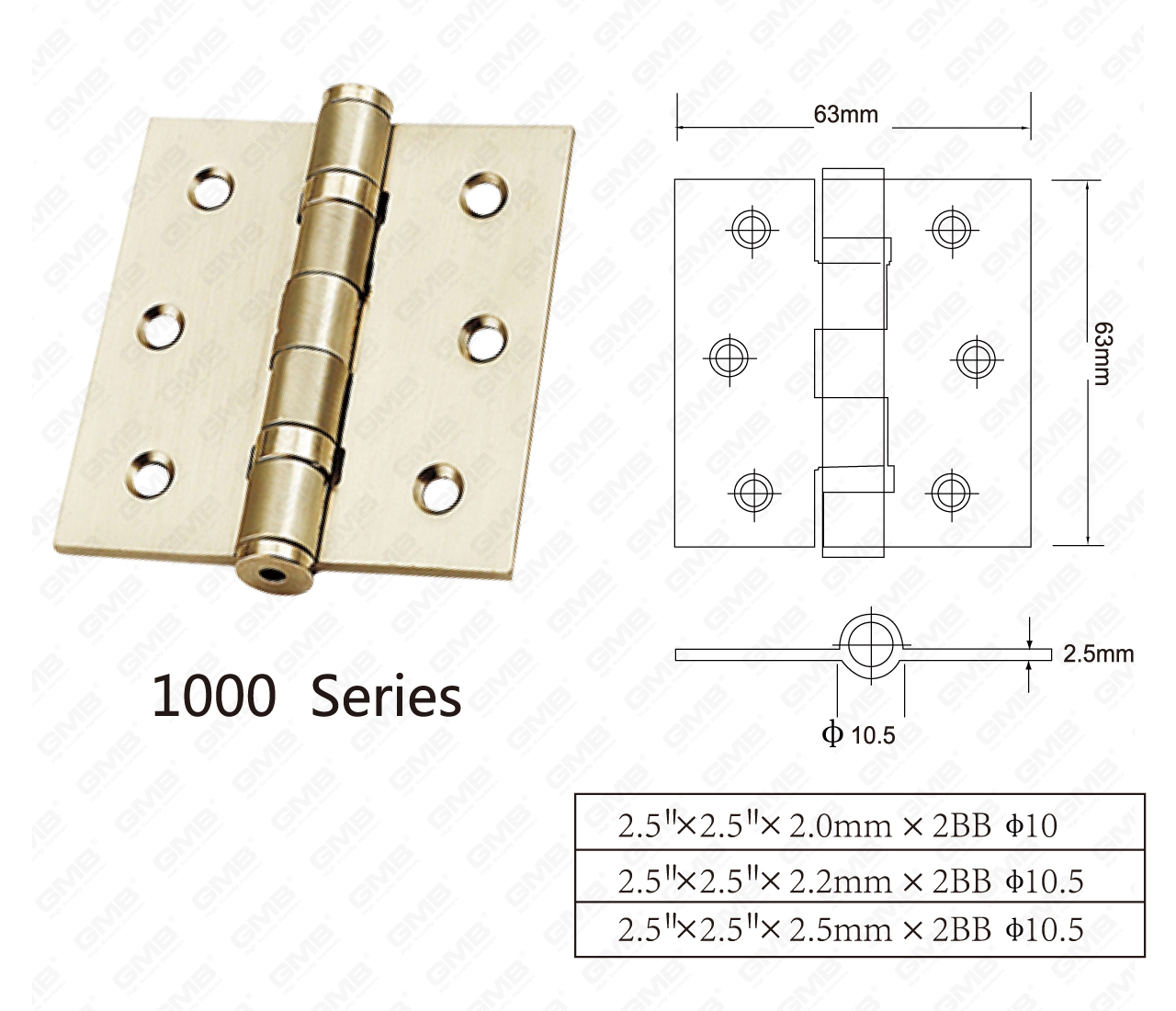 Steel Hinge Series_1000 