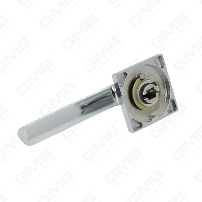 New Modern House Decoration Aluminum Door Handle on Round Rosette