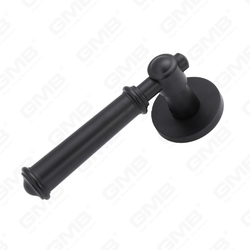 New Modern House Decoration Aluminum Door Handle on Round Rosette