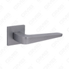 New Modern House Decoration Aluminum Door Handle on Round Rosette