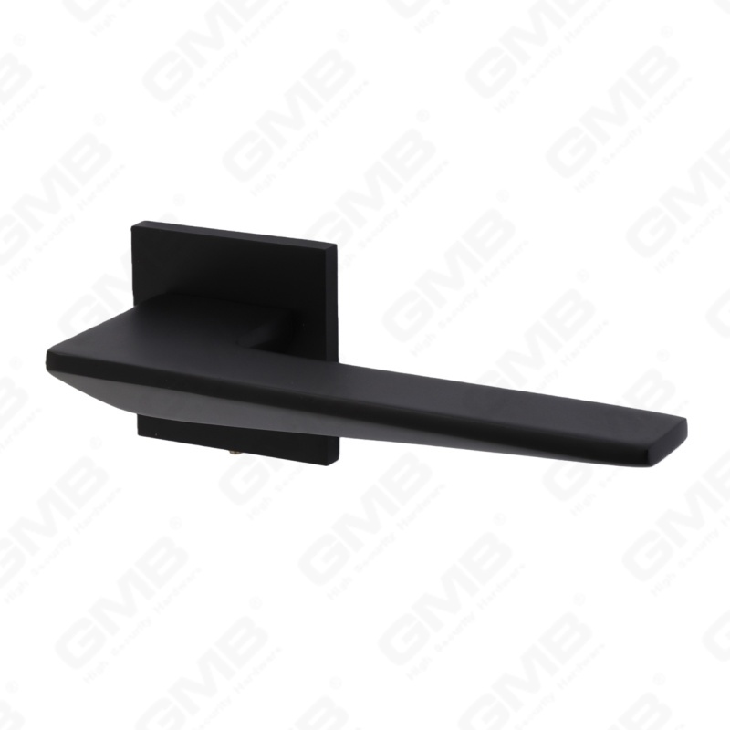 New Modern House Decoration Aluminum Door Handle on Round Rosette