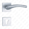 Oxygenate Aluminium Door Handle on Plate Plate Door Handle (GF513-G83)