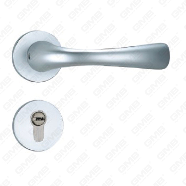 Oxygenate Aluminium Door Handle on Plate Plate Door Handle (GF8411-G86)
