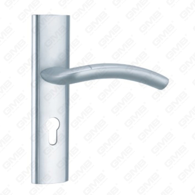 Oxygenate Aluminium Door Handle on Plate Plate Door Handle (G464-G79)
