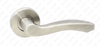 High Quality #304 Stainless Steel Door Handle Round Rose Lever Handle (GB03 45)