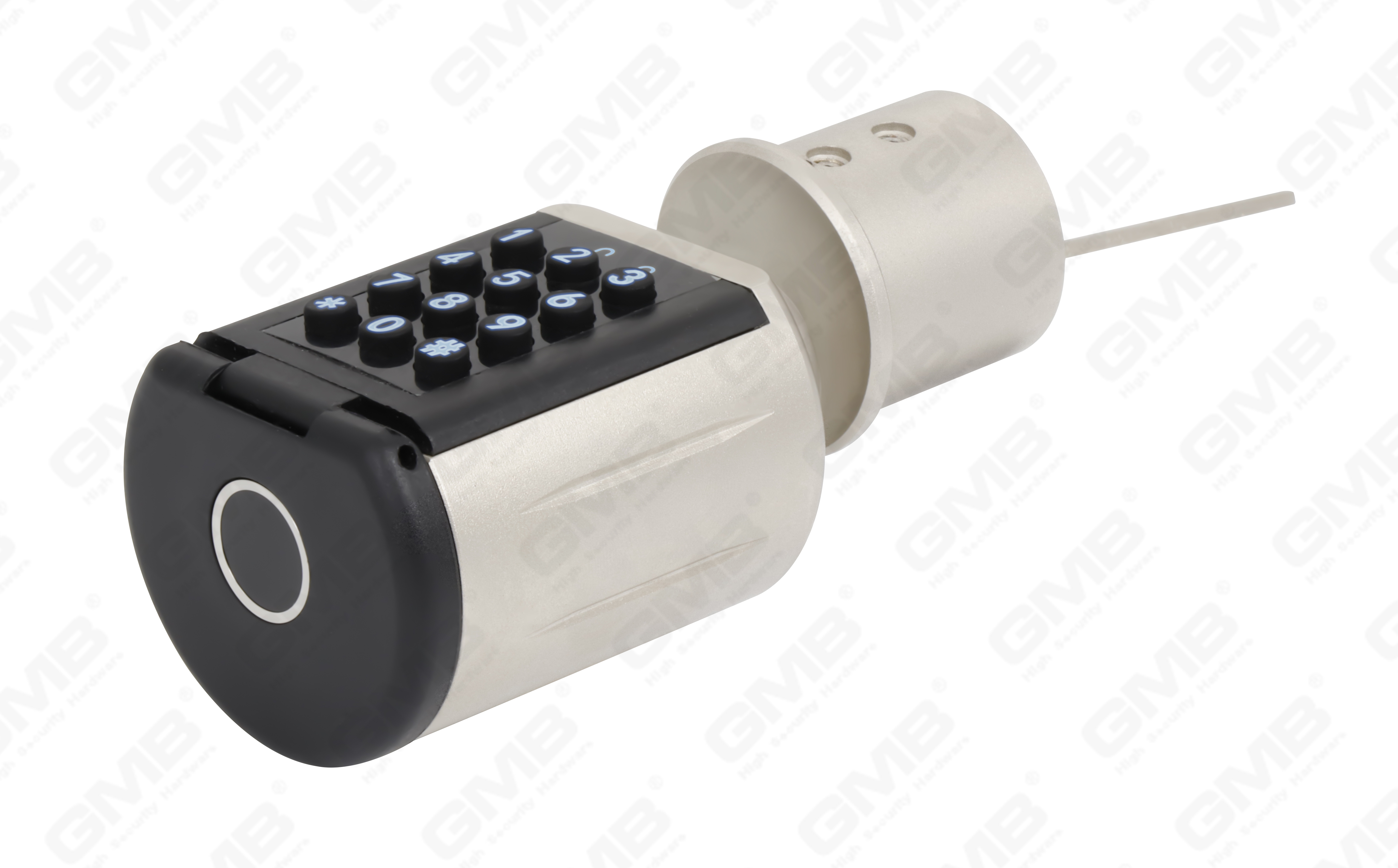 High Security Multi-Unlocking Ways IP65 Keyless WiFi Digital Tuya/Tt APP Smart Electronic Door Lock Rim Cylinder