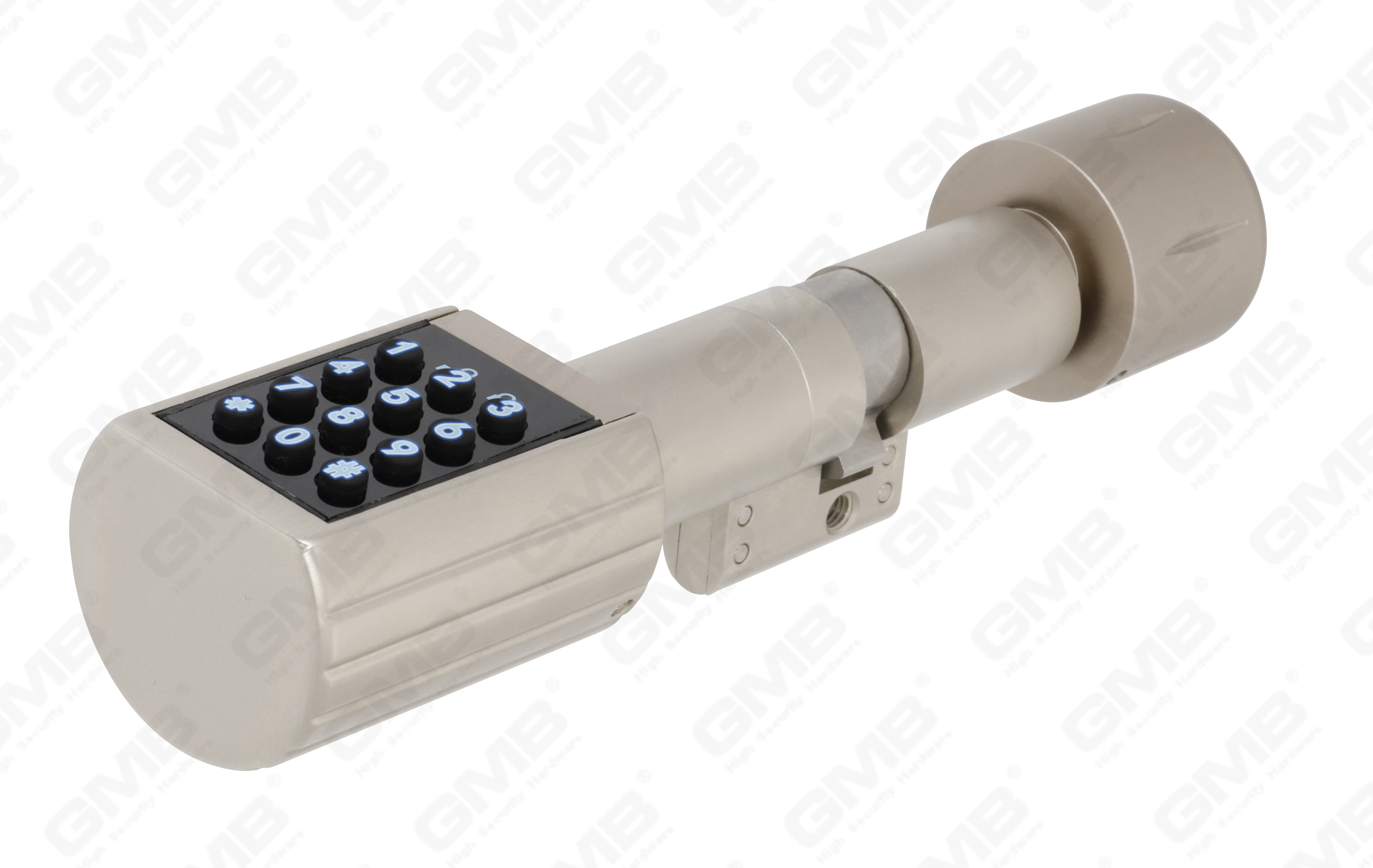 High Security Multi-Unlocking Ways IP65 Keyless WiFi Digital Tuya/Tt APP Smart Electronic Door Lock Rim Cylinder