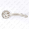 High Quality BS En1906 Grade 4 SUS304 Stainless Steel Entry Round Rose Interior Door Lever Handle (LHT005)