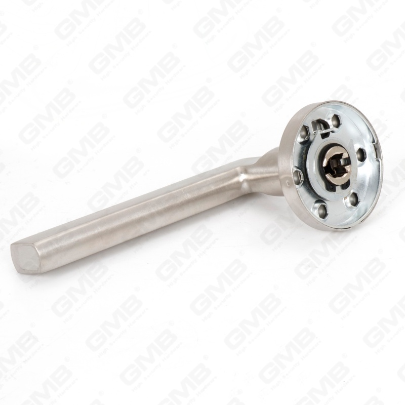 High Quality BS En1906 Grade 4 SUS304 Stainless Steel Entry Round Rose Interior Door Lever Handle (LHT011)