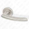High Quality BS En1906 Grade 4 SUS304 Stainless Steel Entry Round Rose Interior Door Lever Handle (LHT033)