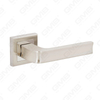 New Modern House Decoration Aluminum Door Handle on Round Rosette
