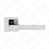 New Modern House Decoration Aluminum Door Handle on Round Rosette