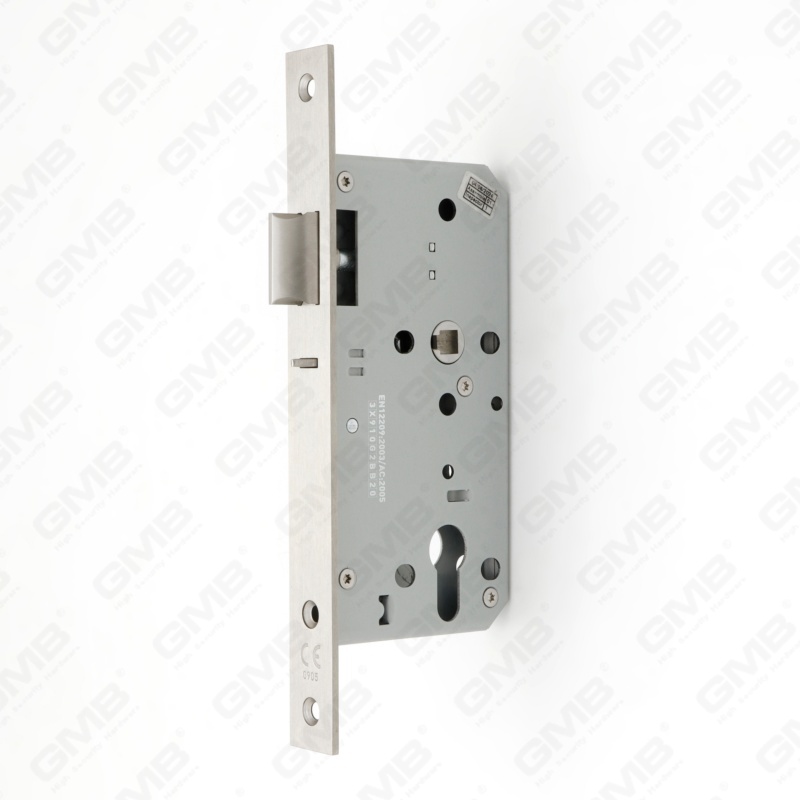 CE UL Standard Security Euro Fire Rated Sash SUS Stainless Steel Commerical High Quality Night Latch Mortise Door Lock (72NF) (6072NF)