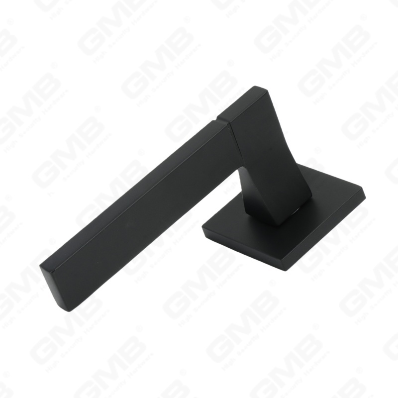 New Modern House Decoration Aluminum Door Handle on Round Rosette