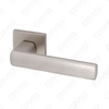 New Modern House Decoration Aluminum Door Handle on Round Rosette