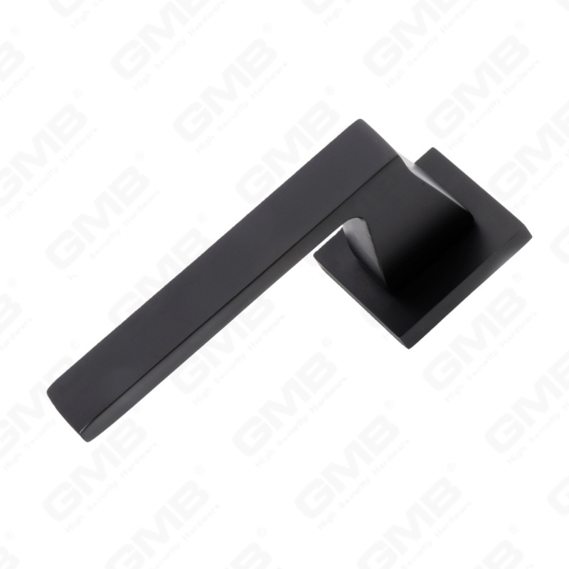 New Modern House Decoration Aluminum Door Handle on Round Rosette