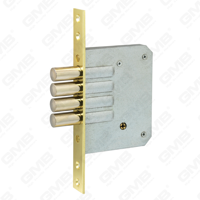 High Security Mortise Door lock 4 pin Steel deadbolt cross key hole Lock Body (102C)