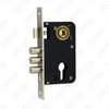 High Security Mortise Door lock 3 pin Steel deadbolt Steel Zamak latch cylinder hole Lock Body (7011SR-3R)