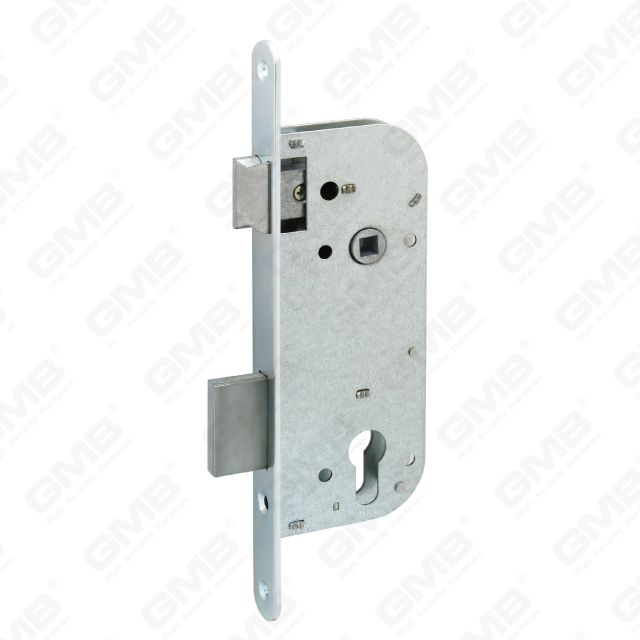 High Security Mortise Door lock Zamak deadbolt Zamak latch cylinder hole Galvanized Finish Lock Body [7011BC]