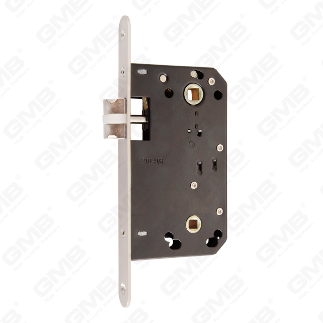 High Security Mortise Door Lock Zamak silent latch WC hole Lock Body (YSL9050B)