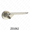 Zamak Zinc Alloy Aluminum Rosette Door Handle with Round Rosette (Z01062)